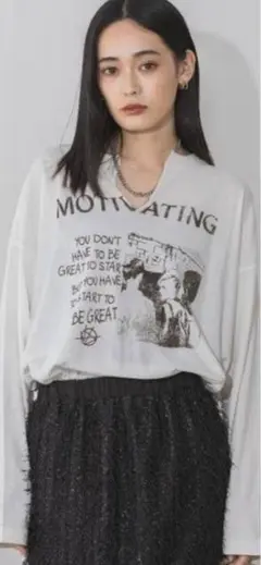 JEANASiS カットオフビンテージプリントロンTお値下げしました