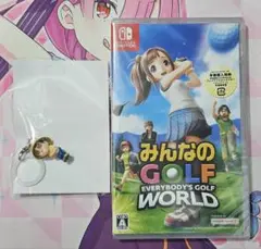 Nintendo Switch みんなのゴルフワールド 新品、未開封品 d
