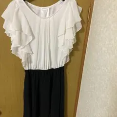 セシルマクビー　シフォンワンピース　セミフォーマル