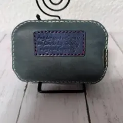 ハンドメイド 本革ミニポーチ・ミニ財布 レザークラフト