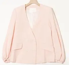 価格7万円程●GRACE CLASS Vネックダブルジャケット レディースS相当のサムネイル
