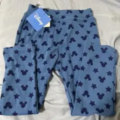 100 Disney ミッキー柄 長ズボン レギンス 新品、未使用タグ付