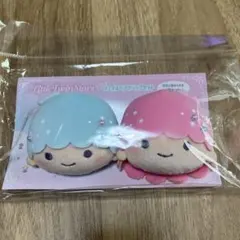 新品☆ キラキラフェイスヘアクリッブセットリトルツインスターズ