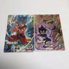 ドラゴンボールスーパーダイバーズ　第8弾 孫悟空BR ベジータセット