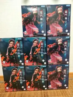 鬼滅の刃 XrossLinkフィギュア 炭治郎 禰豆子 8個セット - メルカリ