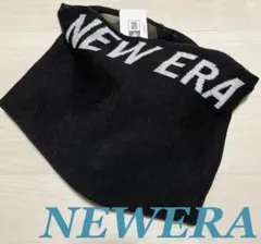 ニューエラ ツイステッド ネックウォーマー ブラック ウッドランドカモ