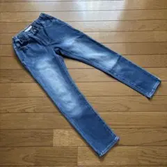 グローバルワーク キッズ　スゴラクデニム　ブルー 130cm