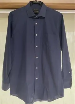 HILTON ネイビー 長袖シャツ