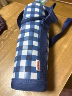 THERMOS 水筒カバー ギンガムチェック ブルーのサムネイル