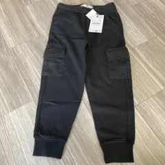 未使用タグ付き　ZARA ザラキッズ　カーゴパンツ ブラック 116cm