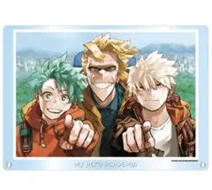 アクリルアートSnapshot 緑谷出久 爆豪勝己 オールマイトヒロアカ原画展