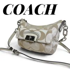 COACH コーチ 2WAYショルダーバッグ ターンロックハンドバッグ18756