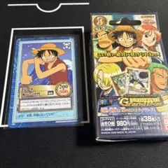 ルフィ　ワンピース　カードダス　ハイパーバトル　美品　初期　旧裏　S02