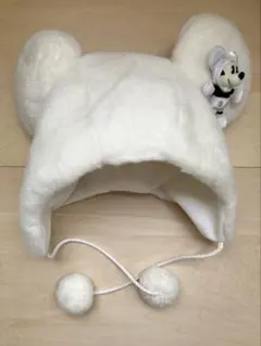 ミッキー　耳付き　帽子