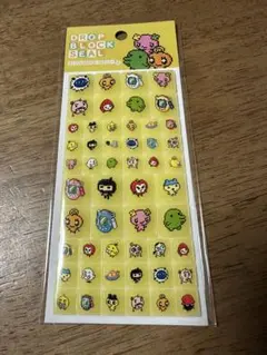 DROP BLOCK SEAL キャラクターシール たまごっち タイルシール