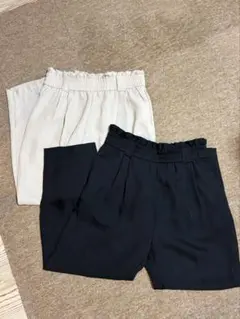 ZARA 未使用　テロテロパンツ　２枚セット