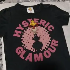 HYSTERIC GLAMOUR ブラック Tシャツ ８０のサムネイル