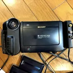 撮影再生ダビングOK　SHARP　VL-DH4000　付属品豪華　液晶大画面 撮影再生ダビングOK SHARP VL-DH4000 付属品豪華 液晶大画面
