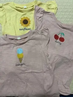 90サイズ Tシャツ 3枚セット バースデイ