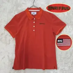 【美品】BRIEFING GOLF 半袖ポロシャツ オレンジ　吸汗速乾　S 美品】BRIEFING GOLF 半袖ポロシャツ オレンジ 吸汗速乾 S - メルカリ