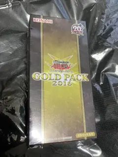 遊戯王未開封BOX　ゴールドパック2016 シュリンク付き