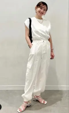 GU デニムジョガーパンツYT+E