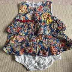 familiar ファミリア ロンパース 花柄 フリルのサムネイル