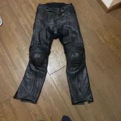 HYOD フルレザーパンツ　バイク ライディング 光沢牛革　ヒョウドウ　レザー