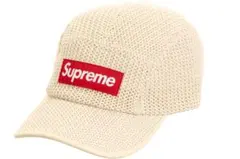 Supreme String Camp Cap white