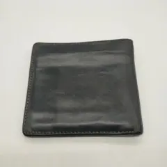 美品　Whitehouse Cox 二つ折り財布 ブライドルレザー 黒