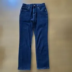UNIQLO デニムパンツ インディゴブルー 25インチ