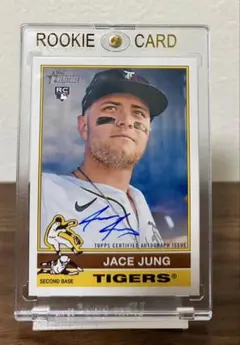 Topps heritage MLB Jace Jung 直書きサインカード