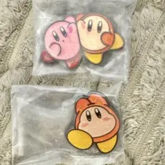 星のカービィ　ラメピンバッジ　セット　ガチャガチャ　カプセルトイ