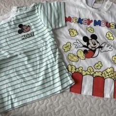 しまむら　ミッキー Tシャツ 2枚セット 110cm 新品