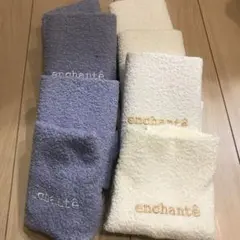 アンシャンテハンディタオル青白2種×4枚のサムネイル