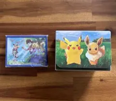 【セット販売】デッキケース＆デッキシールド Let's Go ピカチュウイーブイ