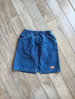 女の子　120cm ミキハウス　デニムスカート