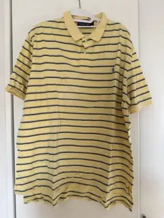 Ralph Lauren ポロシャツ ボーダー イエロー