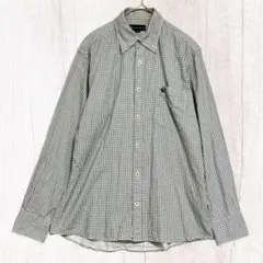 ザスコッチハウス　ドット柄 ボタンダウンシャツ　M