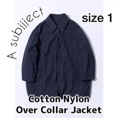 Cotton Nylon Over Collar Jacket - メルカリ
