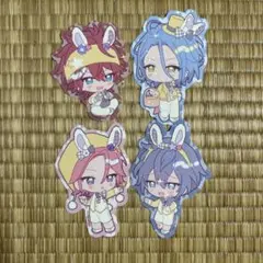 あんスタ アニカフェ ステッカー クレビ 燐音 HiMERU こはく ニキ