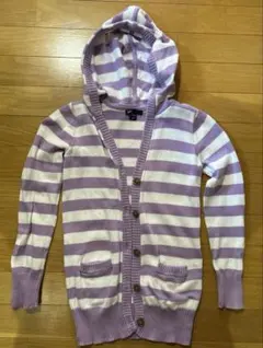 GapKids フード付きカーディガン 140cm