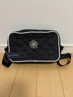 クレイサスCLATHAS キルティングショルダーバッグ ブラック