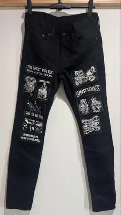 HYSTERIC GLAMOUR ヒステリックグラマー デニム パンツ ブラックのサムネイル