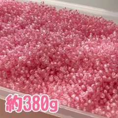 ビーズ ピンク 【約380g】