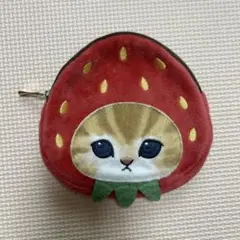 モフサンド いちご ティッシュポーチ