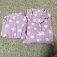 ✨猫ちゃん柄✨レディース　 パジャマ　 上下　Lサイズ