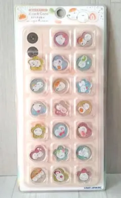 【新品未使用】おはじきシール　キラコロ　シマエナガ　だいふく　大福　エナガ喫茶