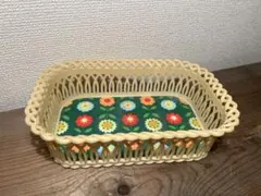 チョコホリック レトロ花柄 かご レトロポップのサムネイル