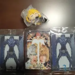 デスノート ウエハースカード3枚とねむらせ隊セット